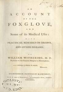 An Account Of The Foxglove